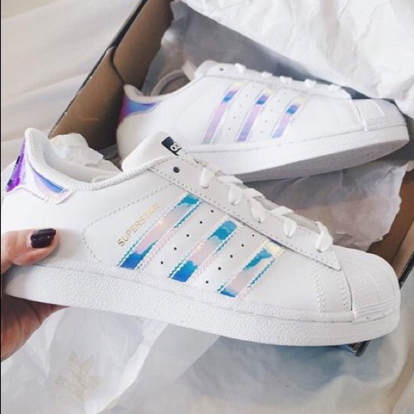 adidas superstar holographic womens